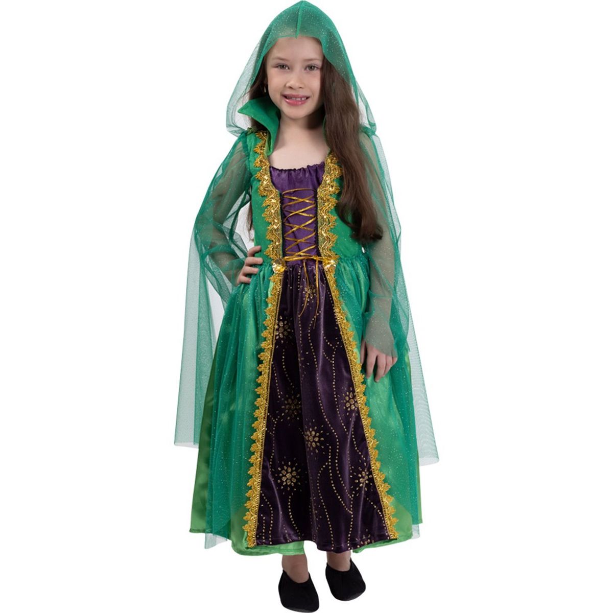 FANTASTIC NIGHT - Disfraz para niña brujita mágica fantasía terror