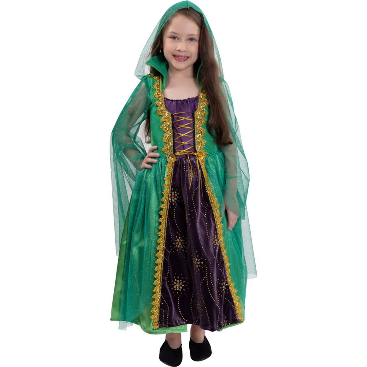 FANTASTIC NIGHT - Disfraz para niña brujita mágica fantasía terror