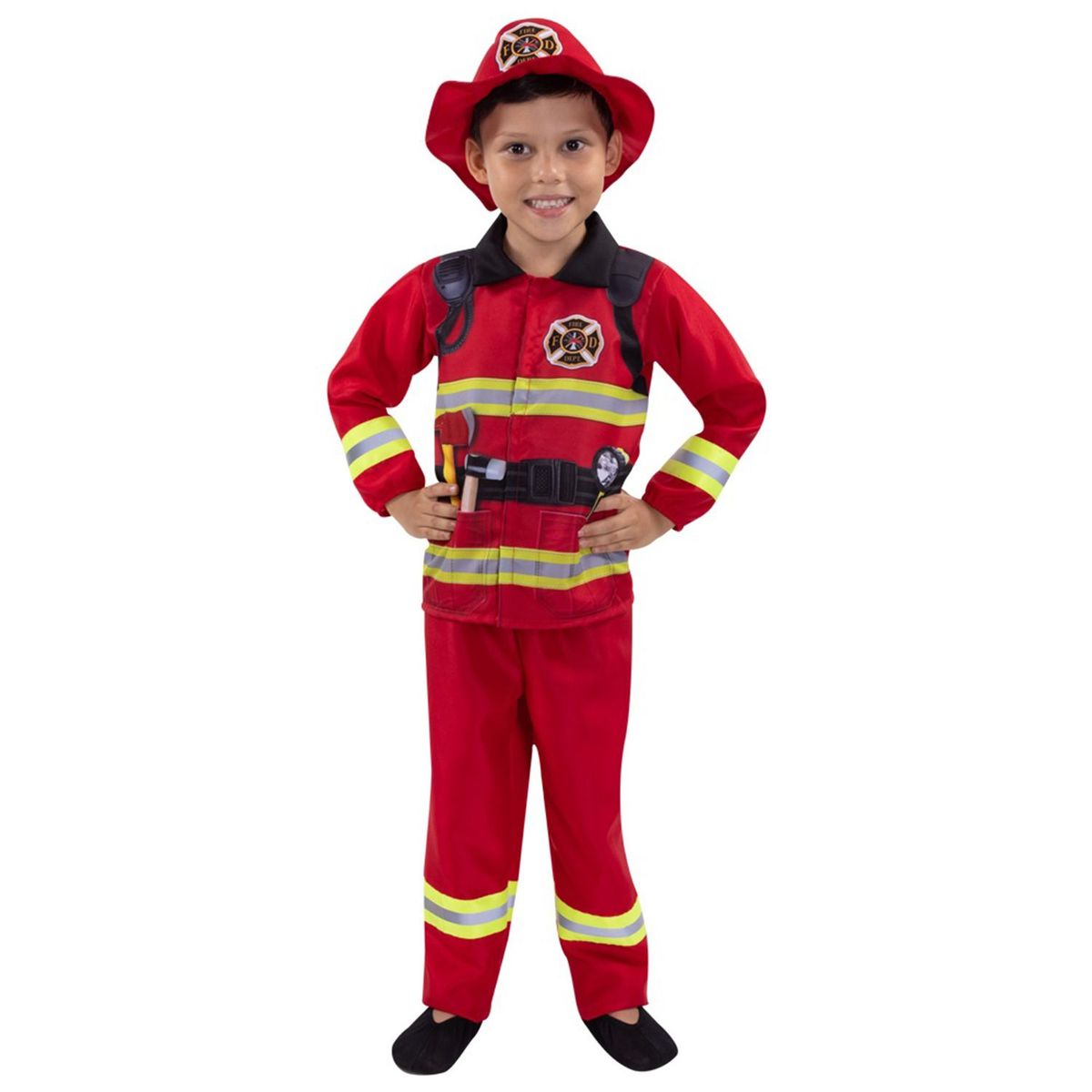FANTASTIC NIGHT - Disfraz para niño bombero al rescate profesión