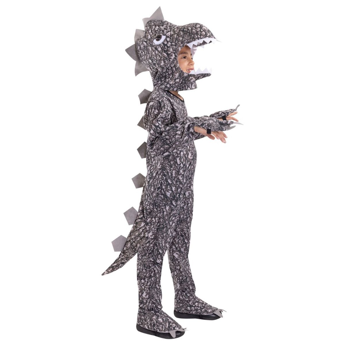 FANTASTIC NIGHT - Disfraz para niño dinosaurio T-rex Gris animal
