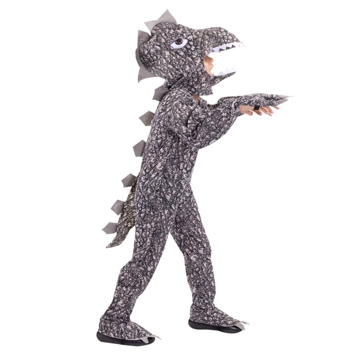 FANTASTIC NIGHT - Disfraz para niño dinosaurio T-rex Gris animal