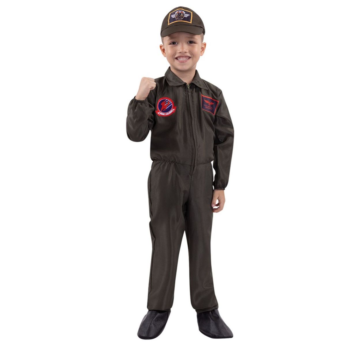 FANTASTIC NIGHT - Disfraz para niño piloto de avión profesión