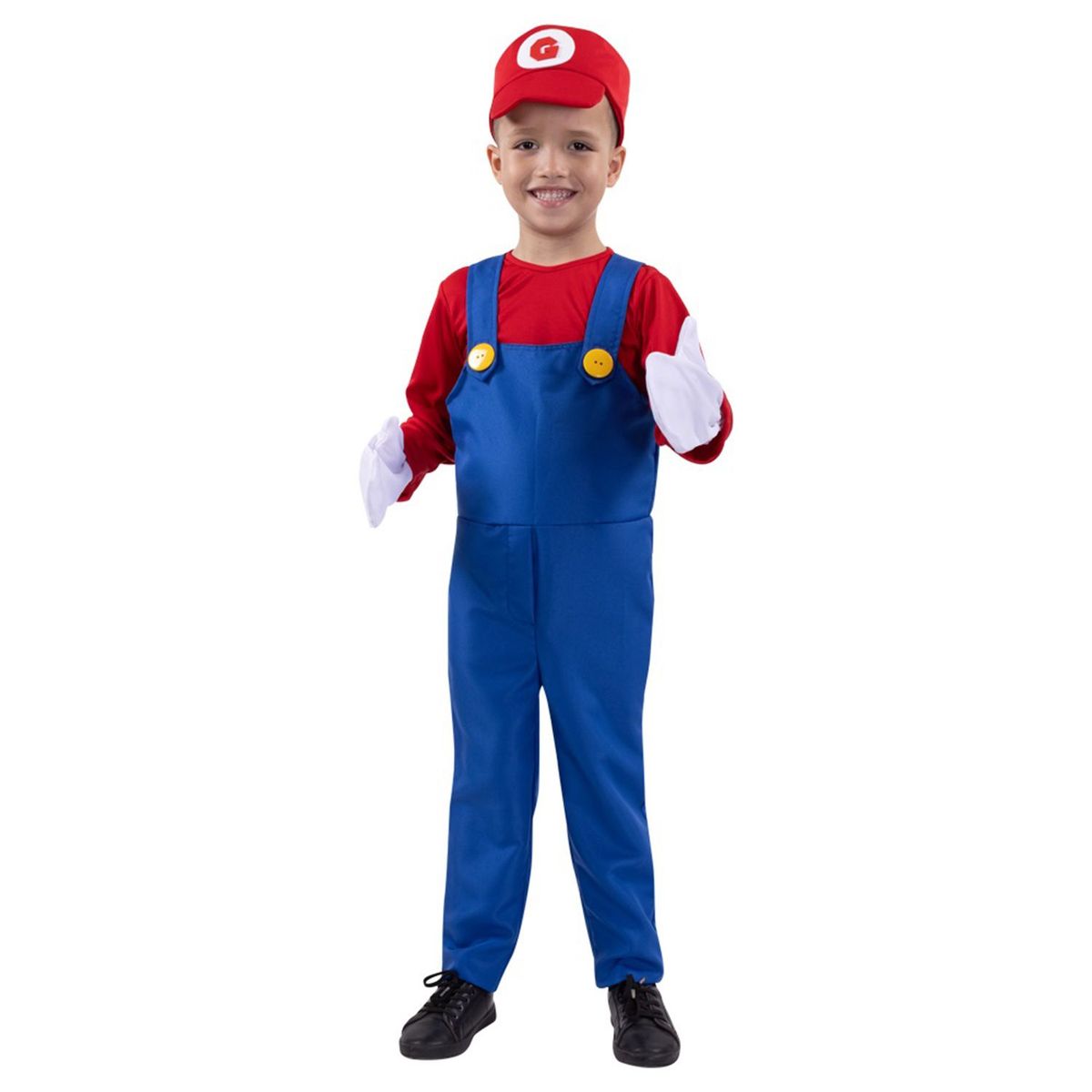 FANTASTIC NIGHT - Disfraz para niño gamer mágico rojo fantasía