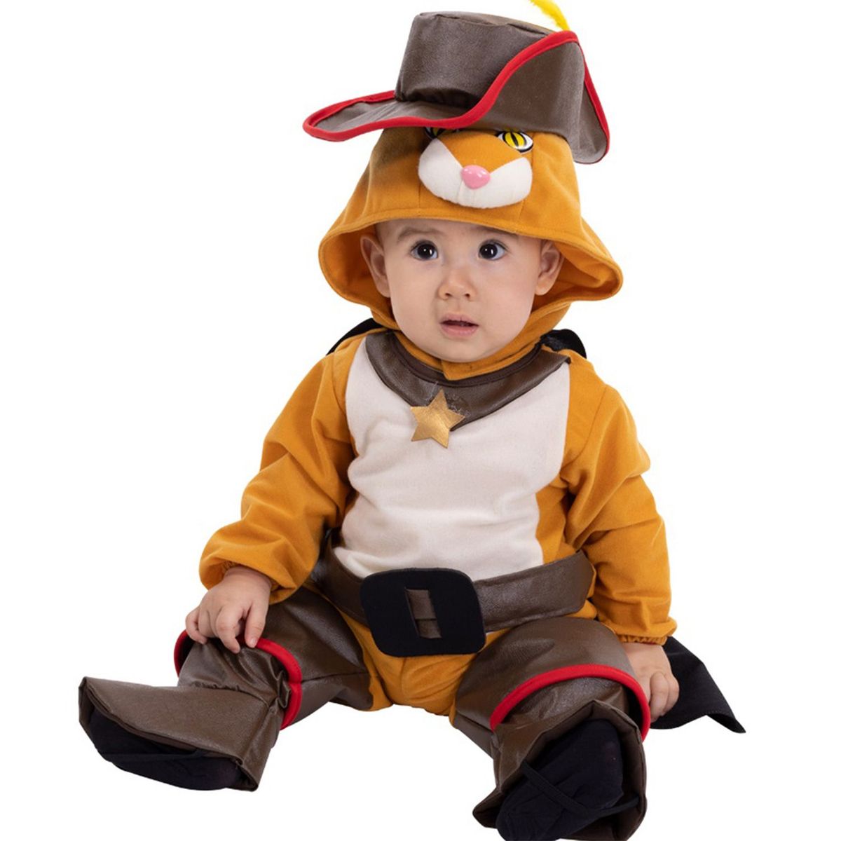 FANTASTIC NIGHT - Disfraz para Bebé Gato Con Botas