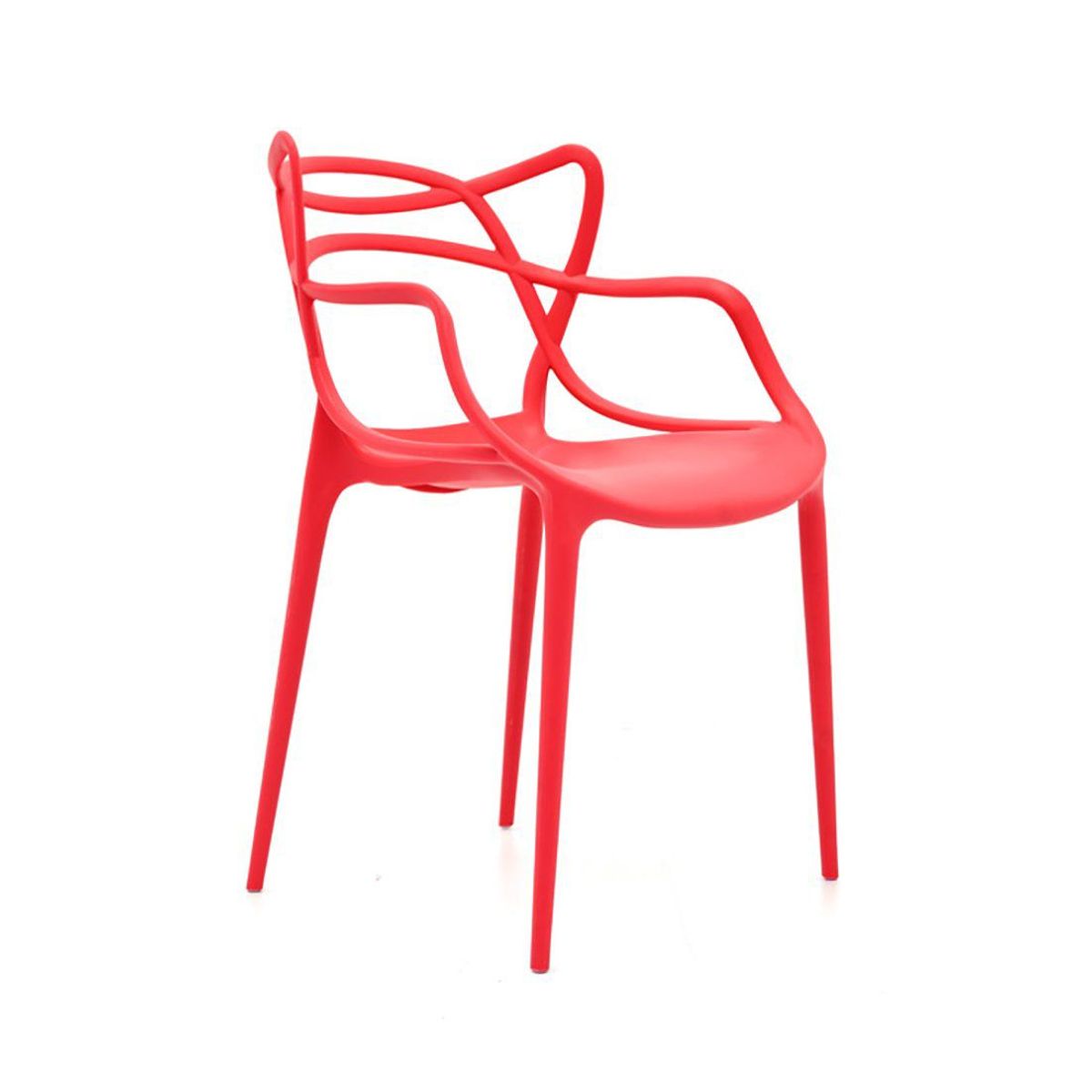 EKONOMODO - Silla Curvastreem Rojo