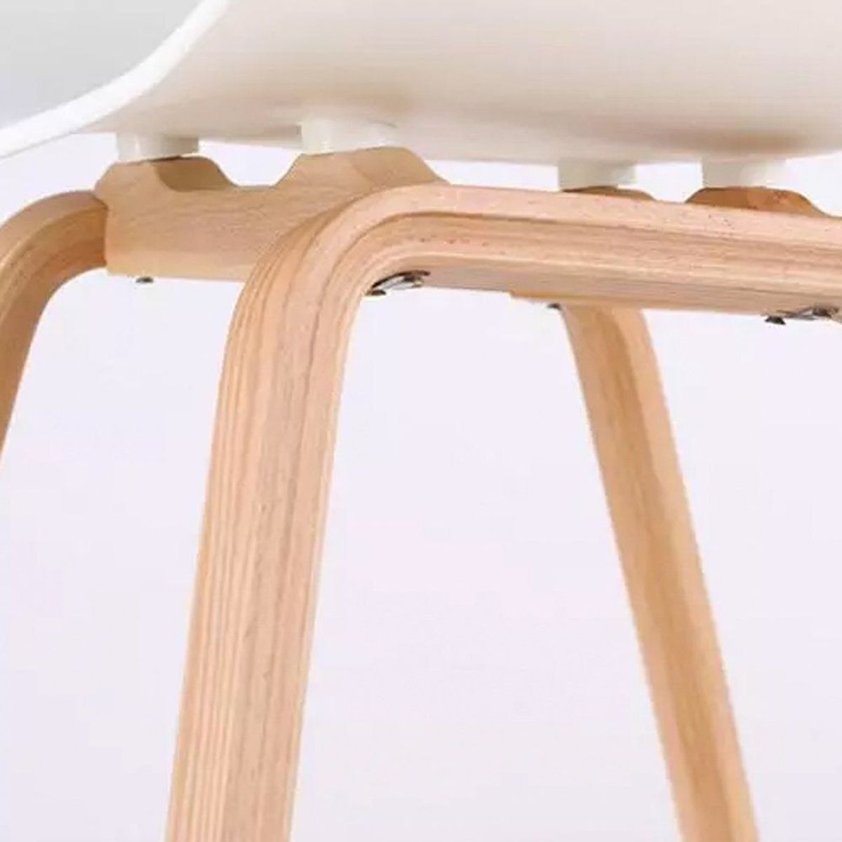 EKONOMODO - Silla Natura Tapizada Blanco