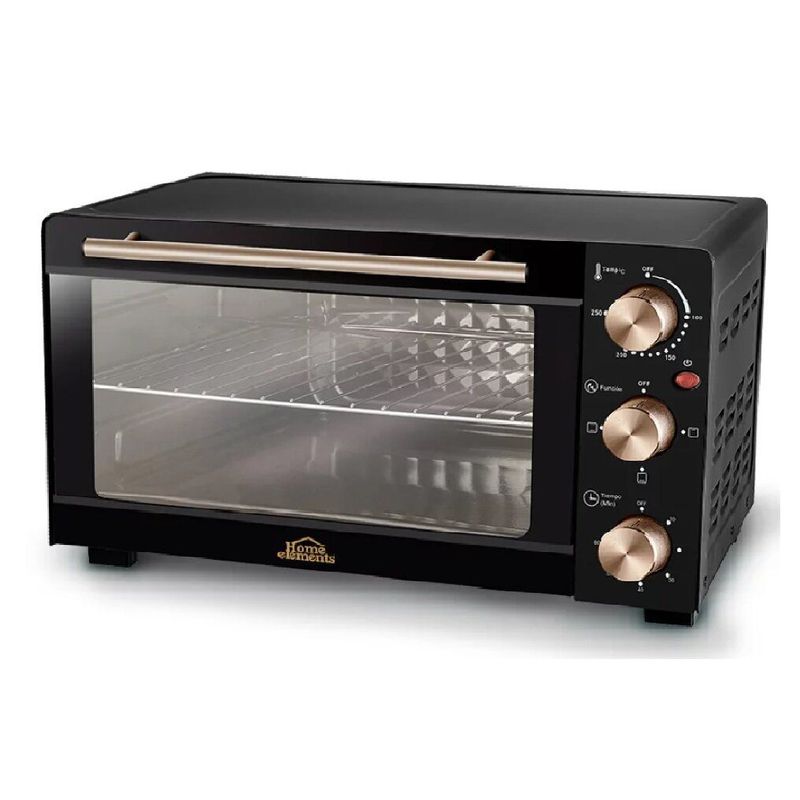 HOME ELEMENTS - Horno Tostador Cobre 21 Litros Home Elements