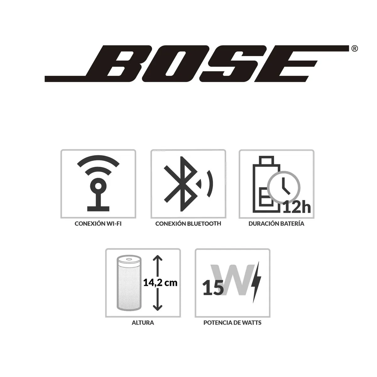 BOSE - Parlante Portátil | Bose Portable Smart Speaker Home 