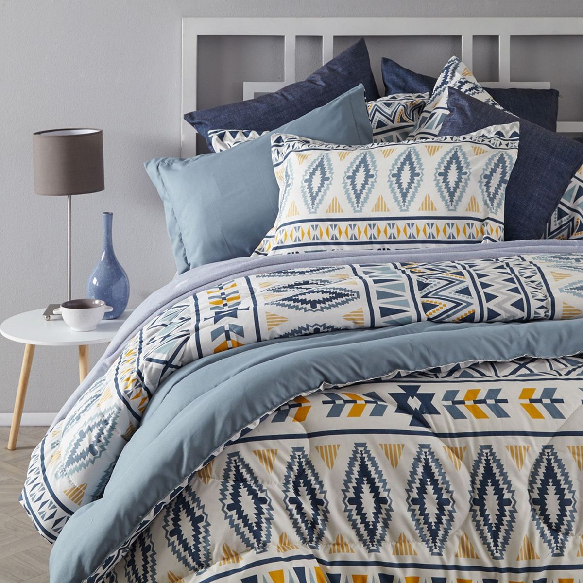 BRISSA - Edredón Estampado Tribal