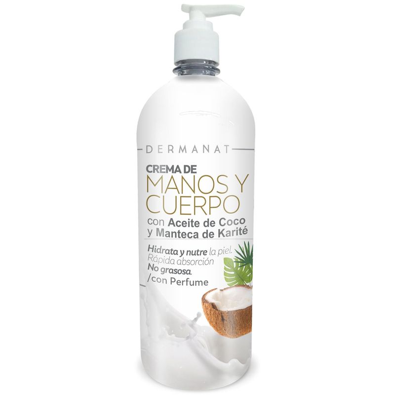 DERMANAT - Hidratante Corporal Dermanat para Todo tipo de piel 1000 ml
