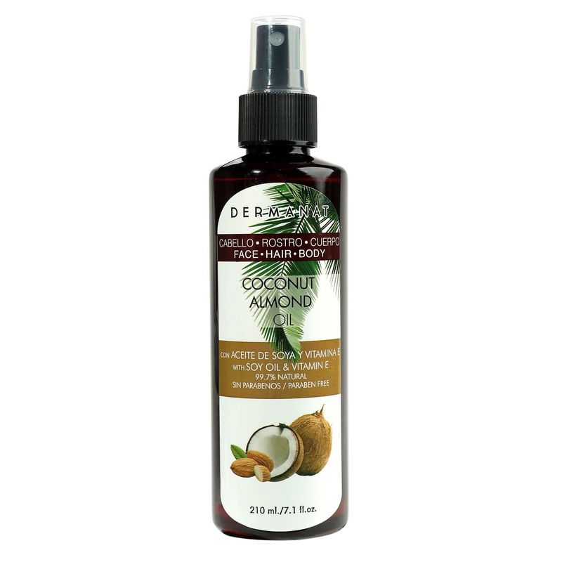DERMANAT - Hidratante Corporal Coco y Almendras Dermanat para Todo tipo de piel 210 ml