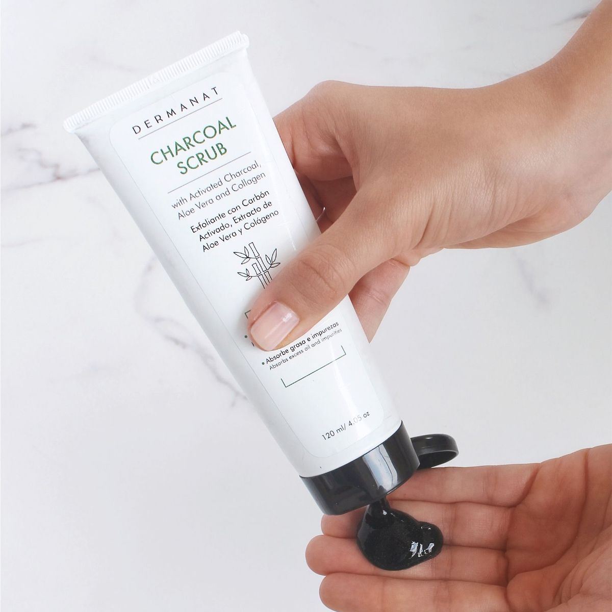 DERMANAT - Exfoliante Carbón Activado