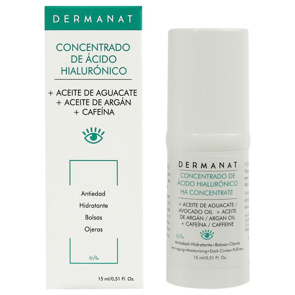 DERMANAT - Contorno de Ojos Dermanat para Todo tipo de piel 15 ml