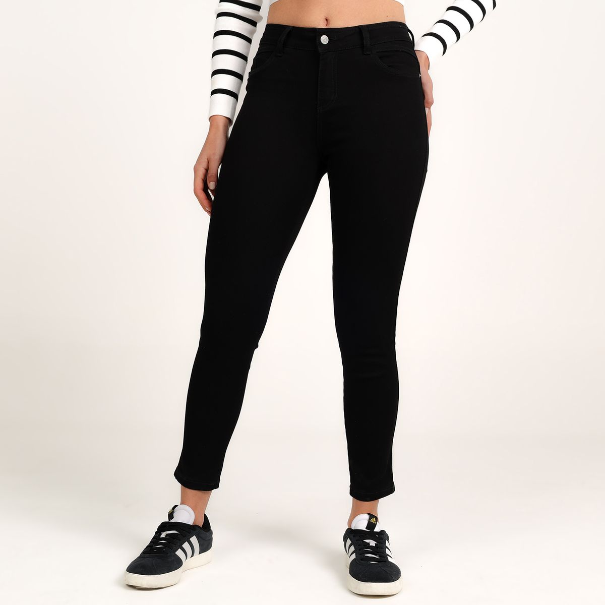 SYBILLA - Jean Skinny Mujer Tiro medio Sybilla