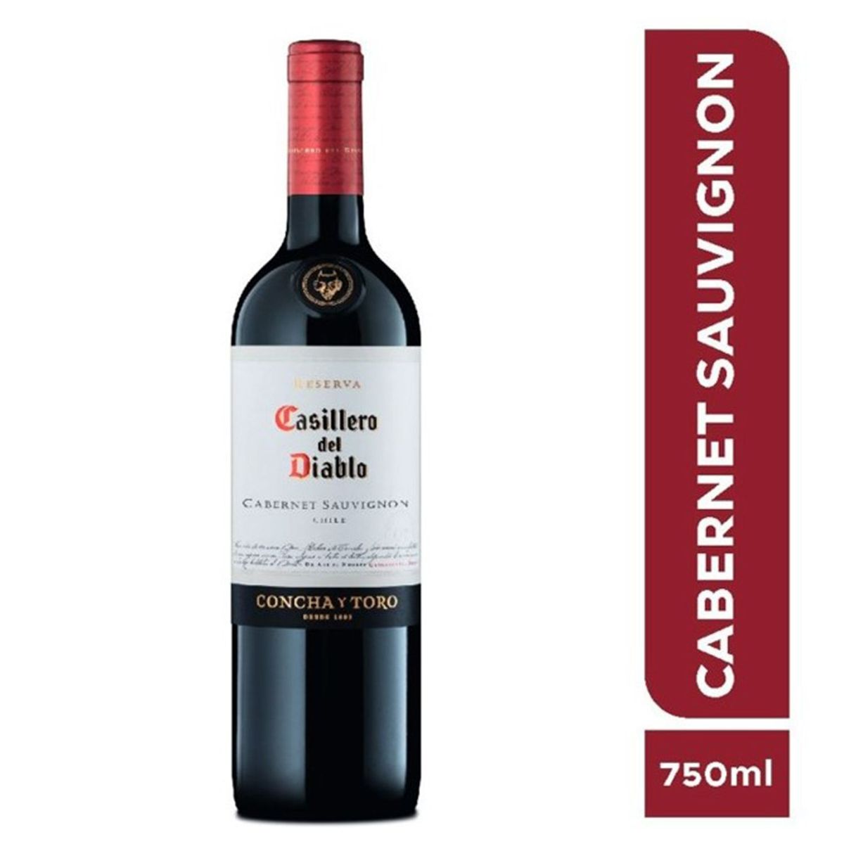 CASILLERO DEL DIABLO - Vino Tinto Casillero del Diablo Cabernet Sauvignon 750 ml