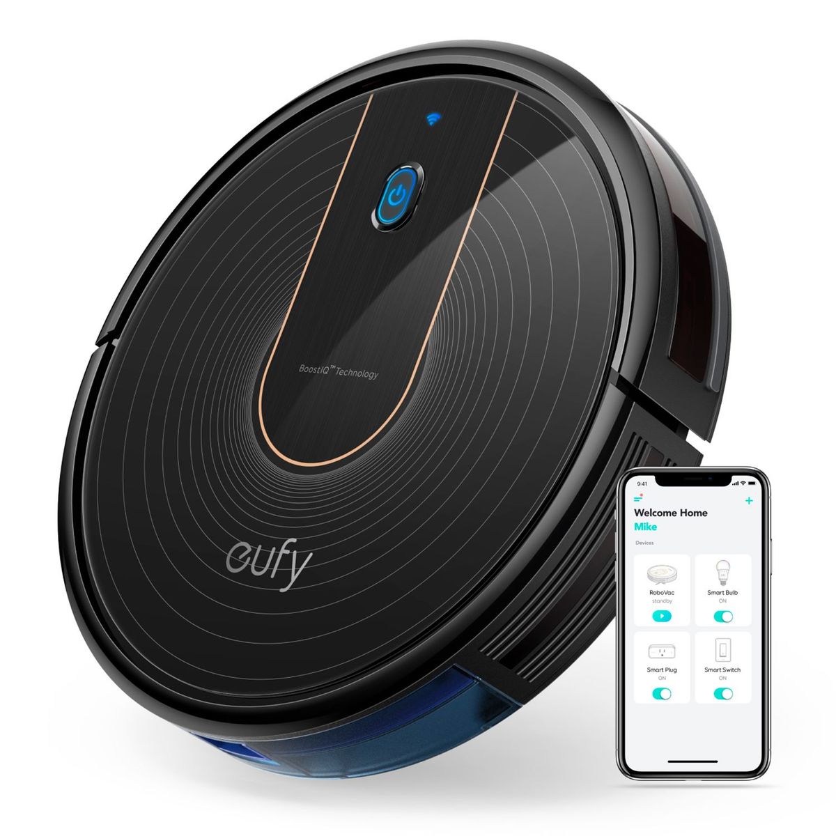 EUFY - Aspiradora inteligente RoboVac 15 C