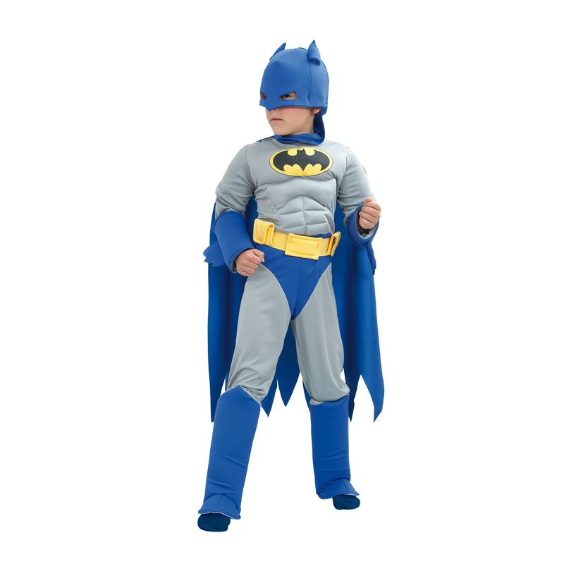 WARNER BROS - Disfraz para bebé batman Azul