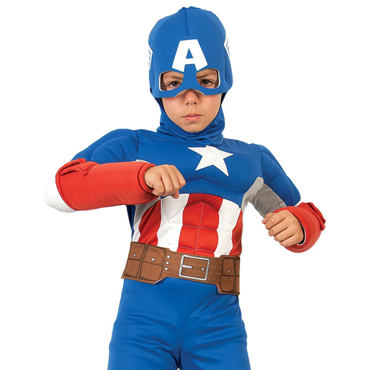 MARVEL - Disfraz para niño Capitan America Marvel