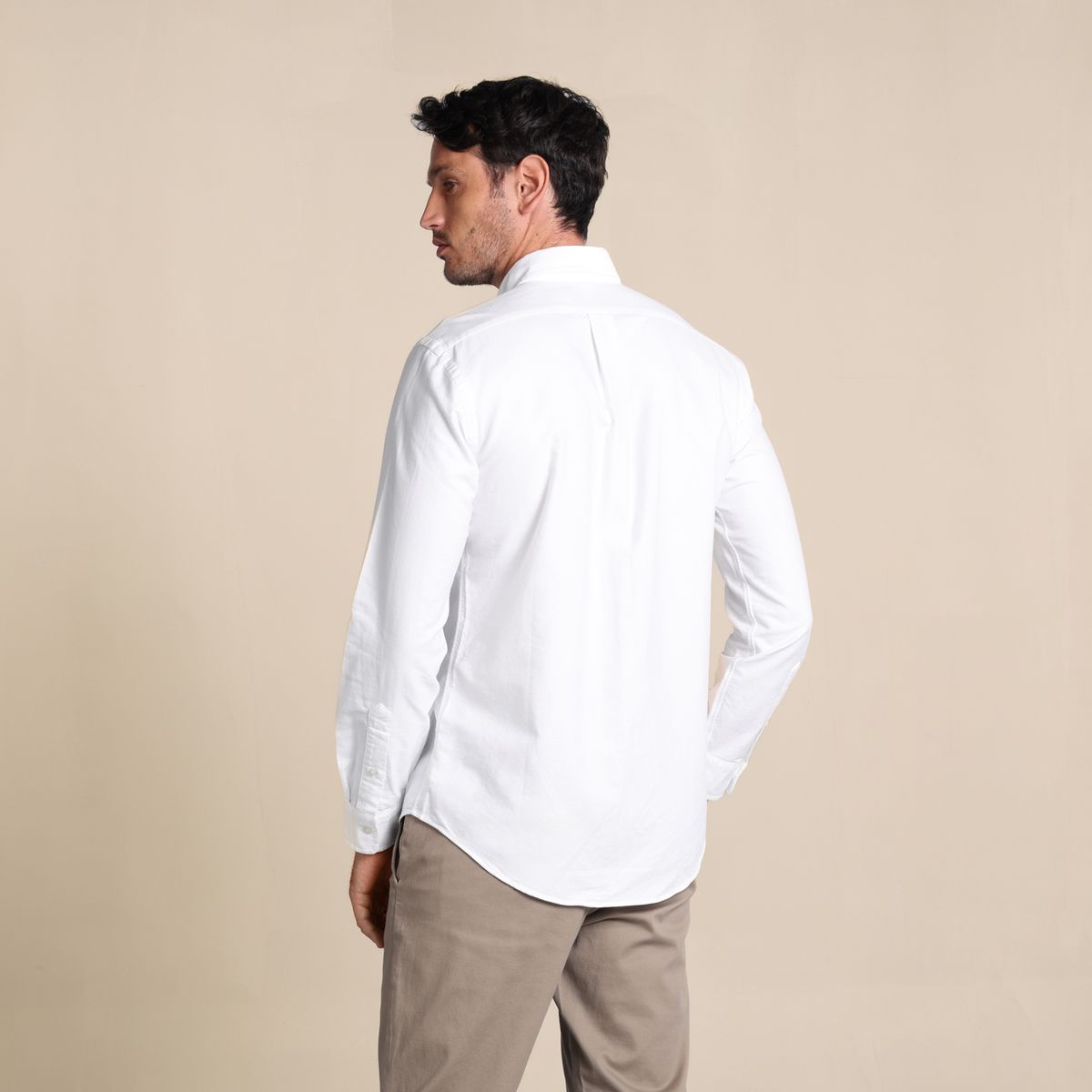 POLO RALPH LAUREN - Camisa Hombre de Rayas Manga larga de Algodón Custom Fit Polo Ralph Lauren