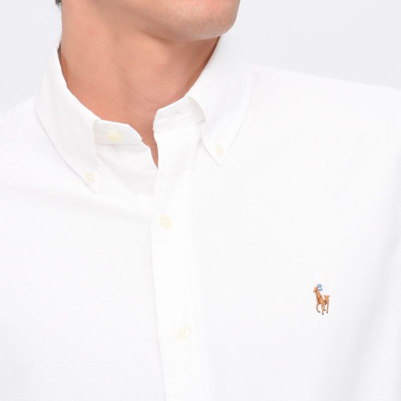 POLO RALPH LAUREN - Camisa Hombre de Rayas Manga larga de Algodón Custom Fit Polo Ralph Lauren