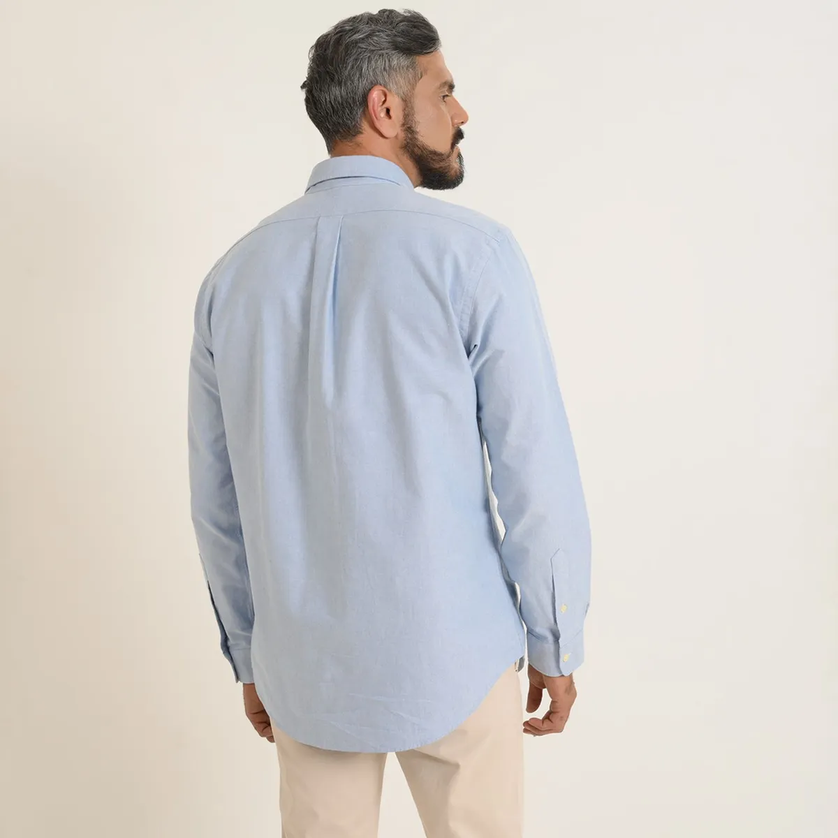 POLO RALPH LAUREN - Camisa Hombre de Rayas Manga larga de Algodón Custom Fit Polo Ralph Lauren