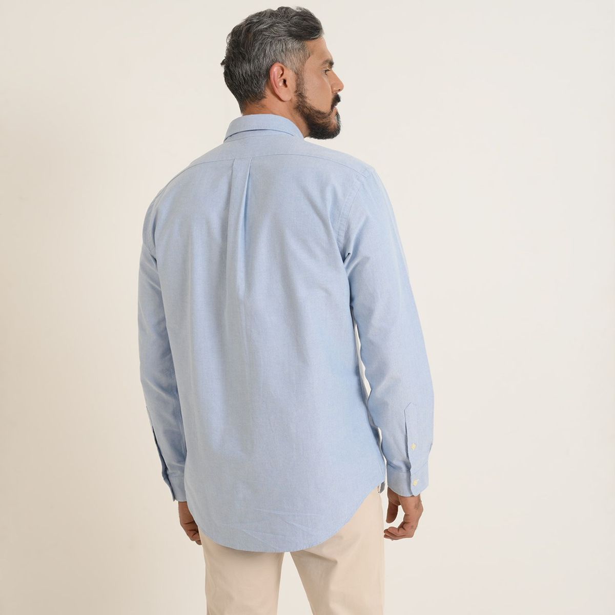 POLO RALPH LAUREN - Camisa Hombre de Rayas Manga larga de Algodón Custom Fit Polo Ralph Lauren