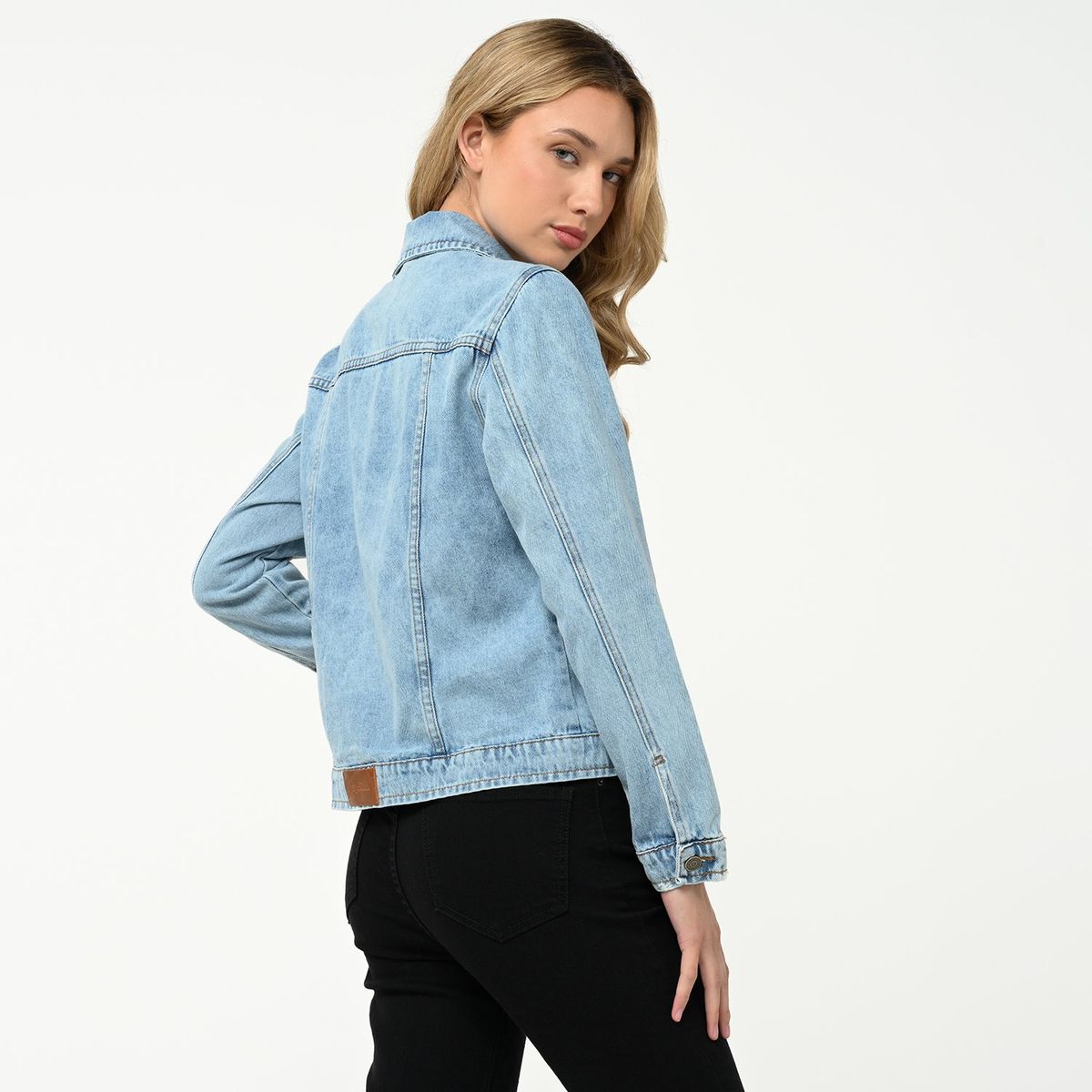 SYBILLA - Chaqueta de jean para Mujer de Algodón Sybilla
