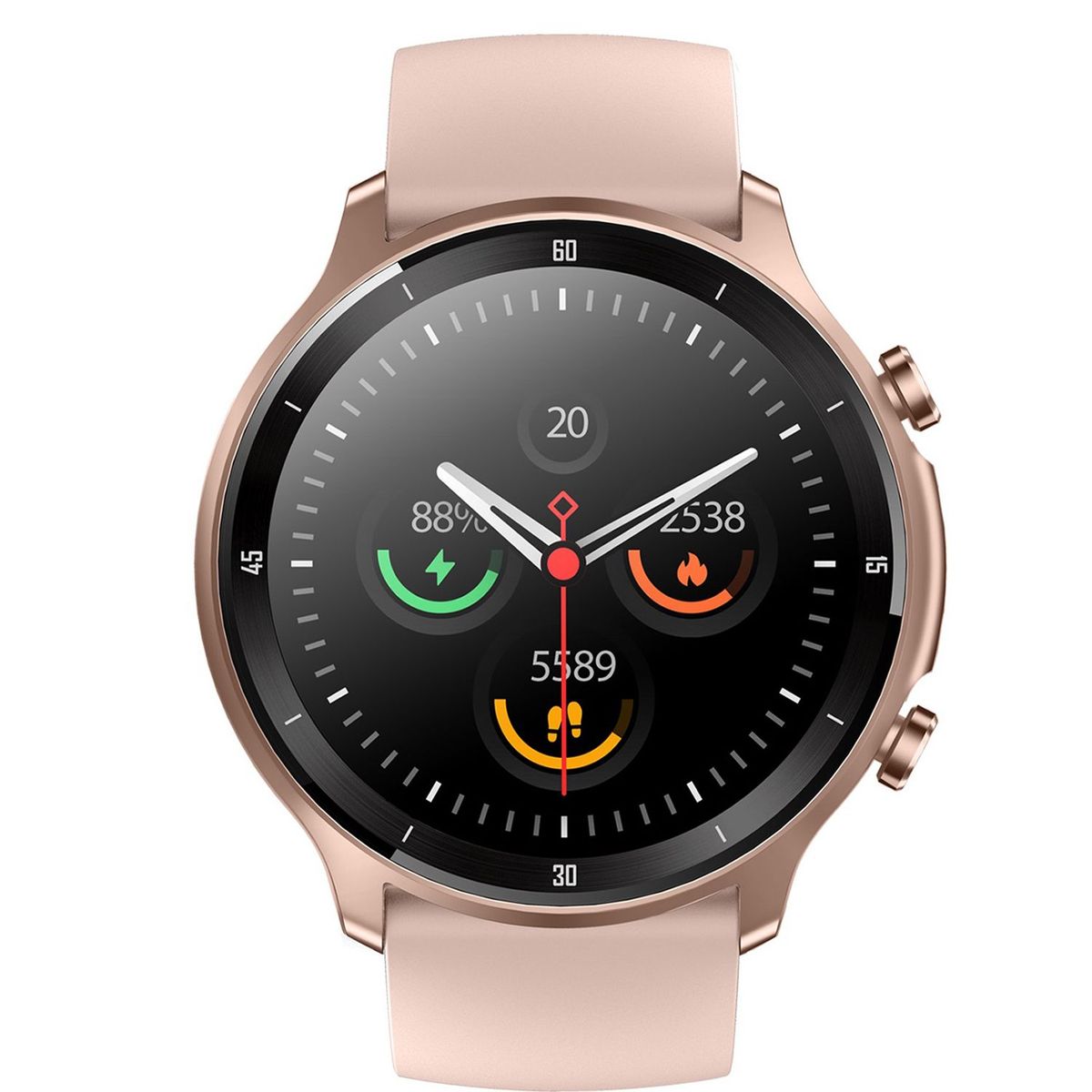 MULTITECH - Smartwatch Multitech MTW2000R Rosado 35 mm