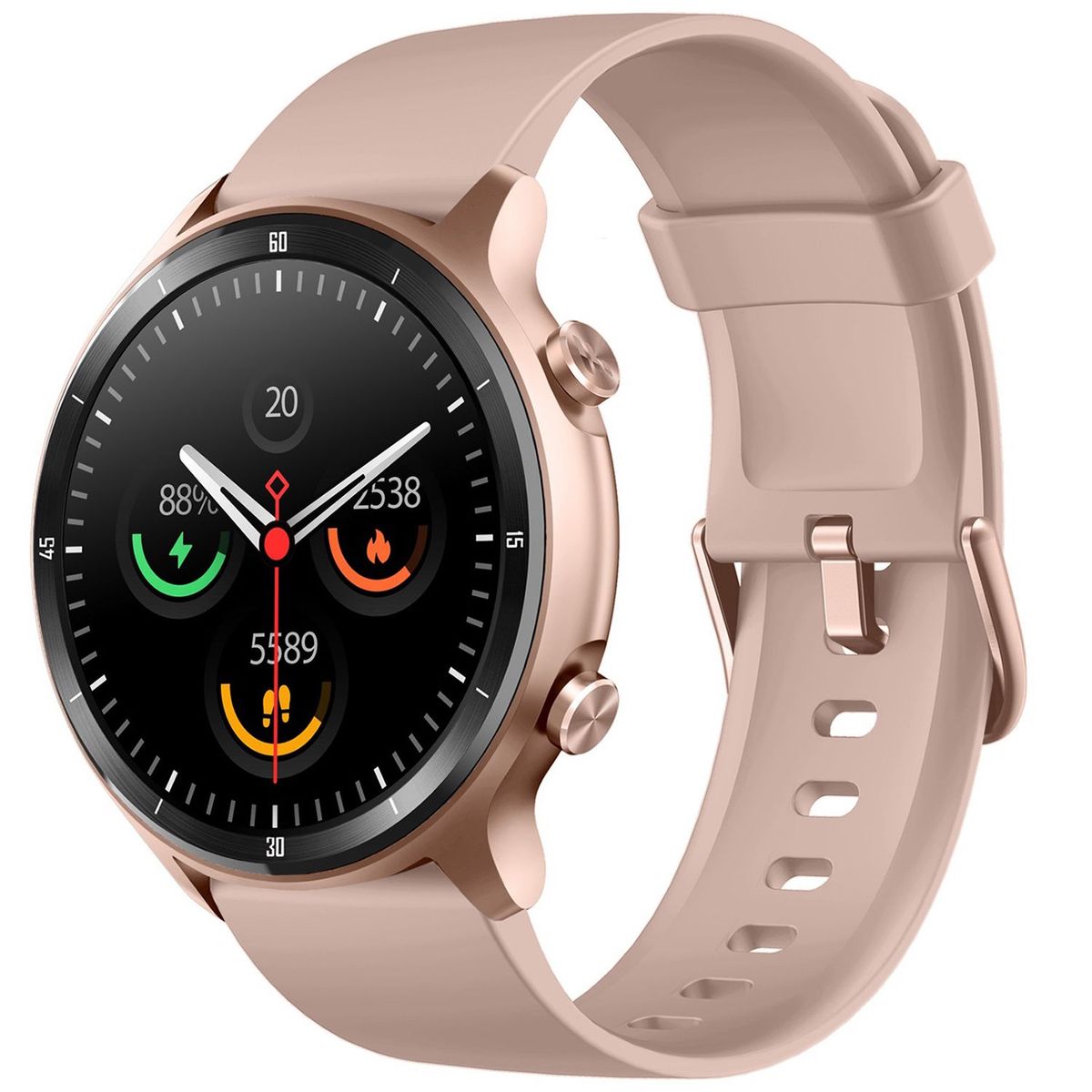 MULTITECH - Smartwatch Multitech MTW2000R Rosado 35 mm