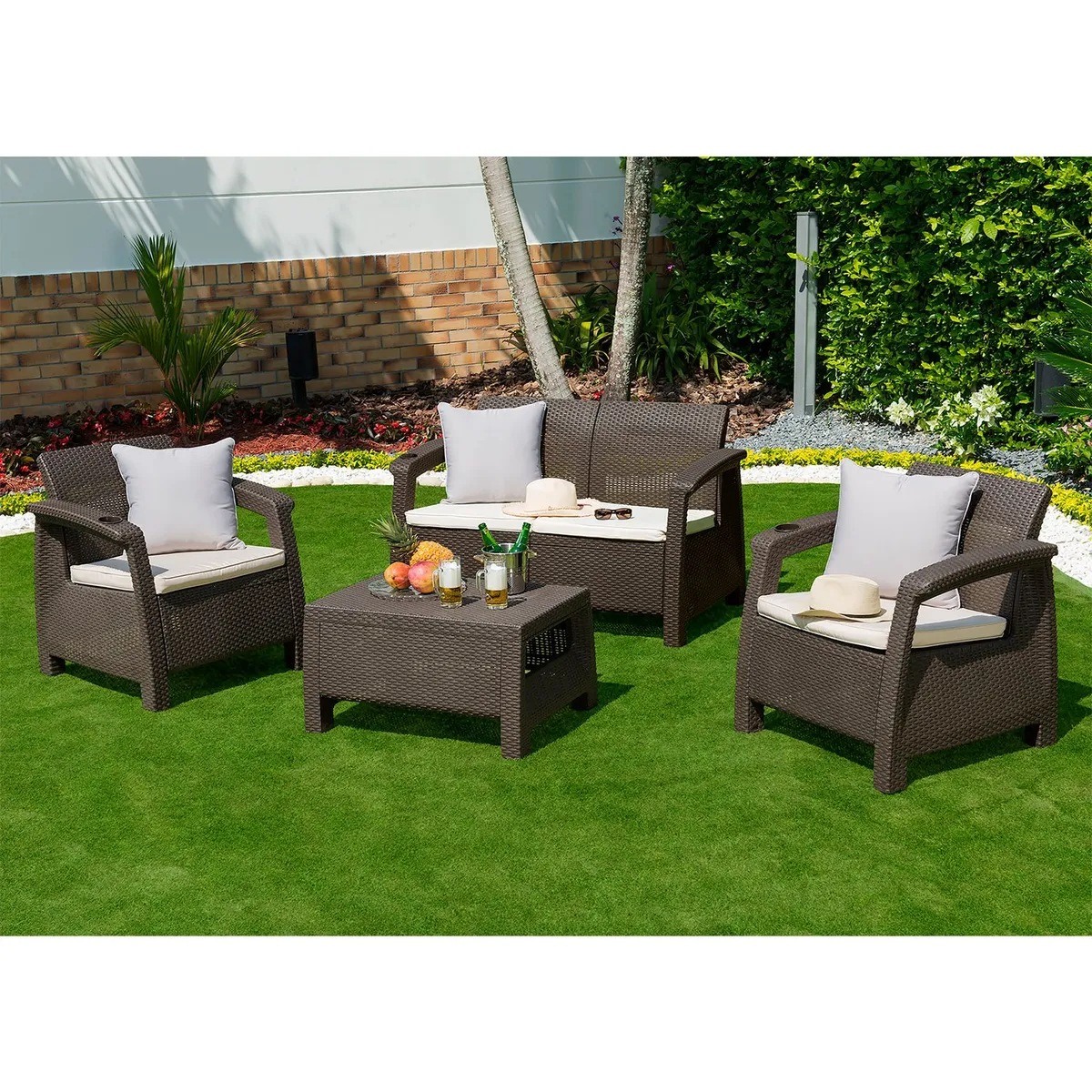 MQ - Juego de Sala Confort Ferrara