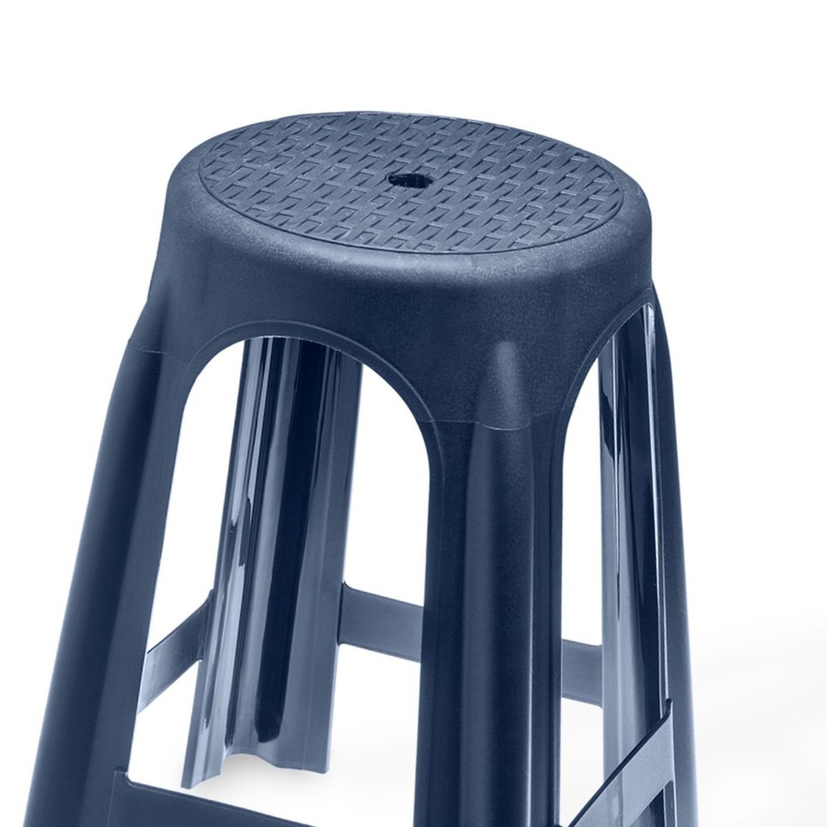 MQ - Butaco Rattán Azul MQ - Mueble