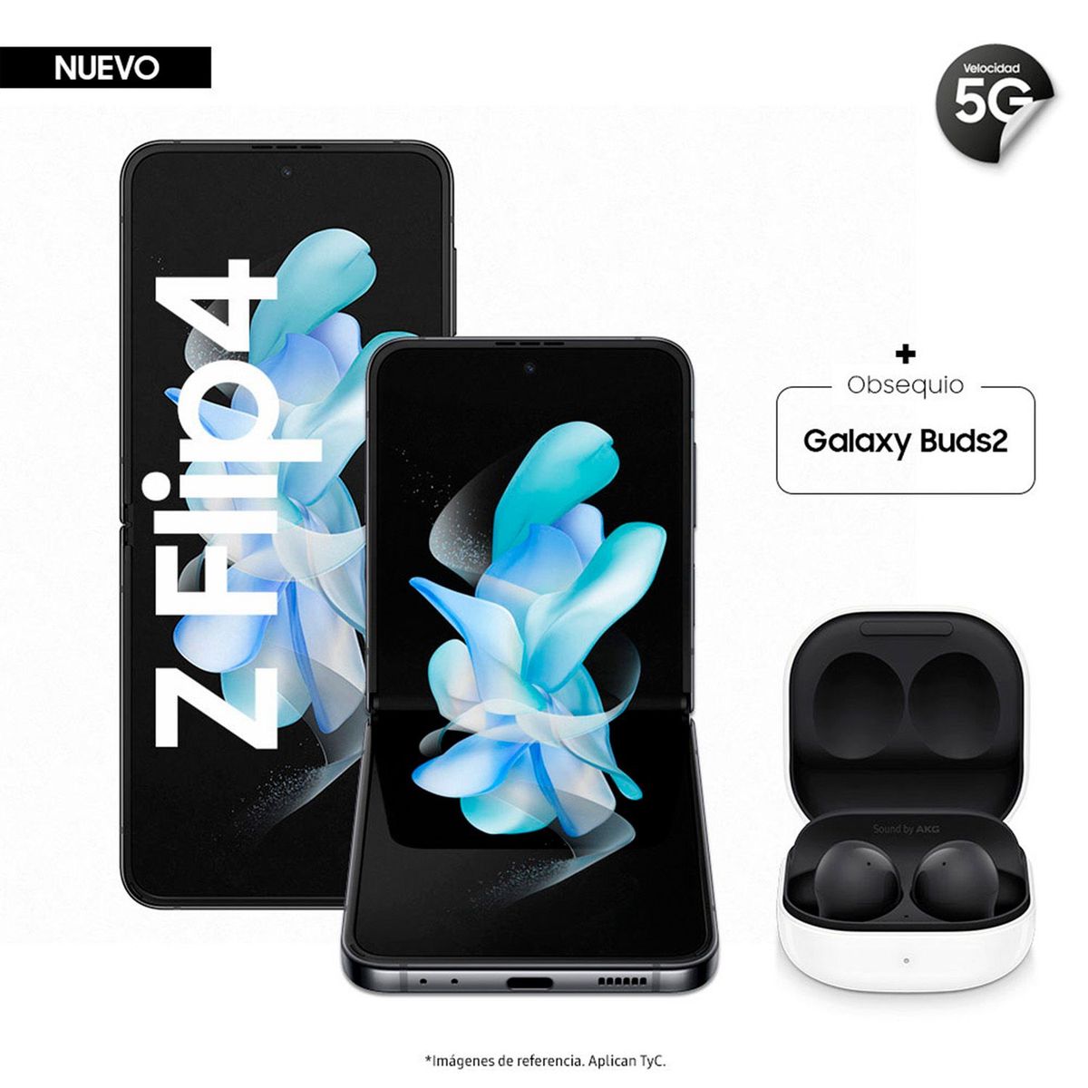 SAMSUNG - Celular Samsung Galaxy Z FLIP 4 128GB