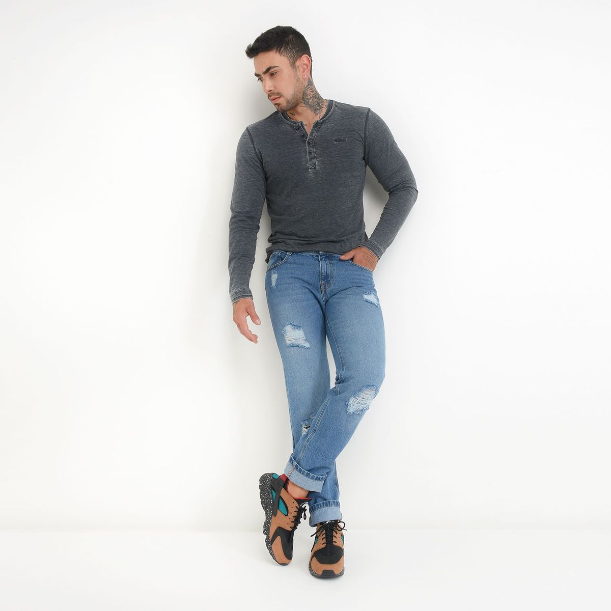 NIKE - Tenis Nike para Hombre Moda Air Huarache