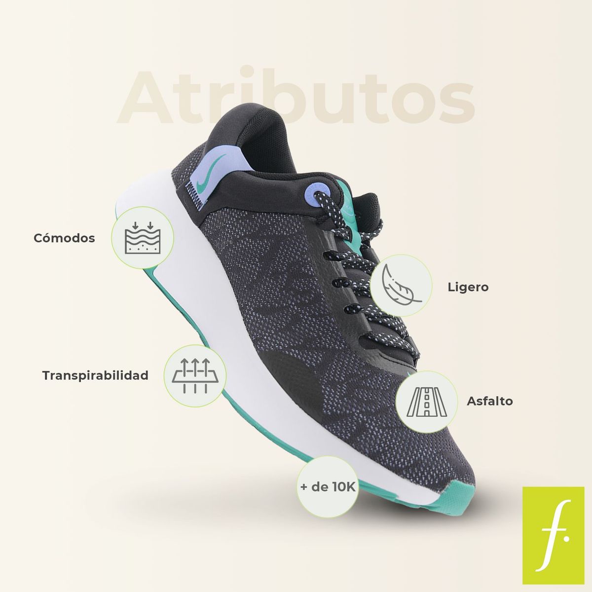 NIKE - Tenis Nike para Mujer Running Renew Serenity 2