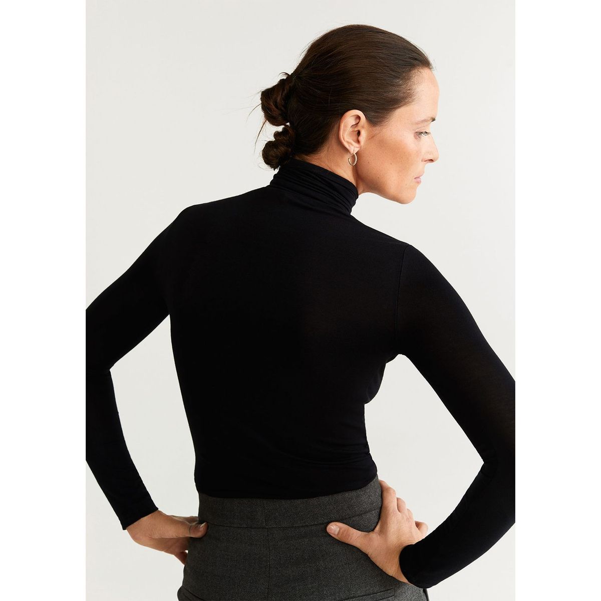 MANGO - Blusa Cuello Tortuga MANGO