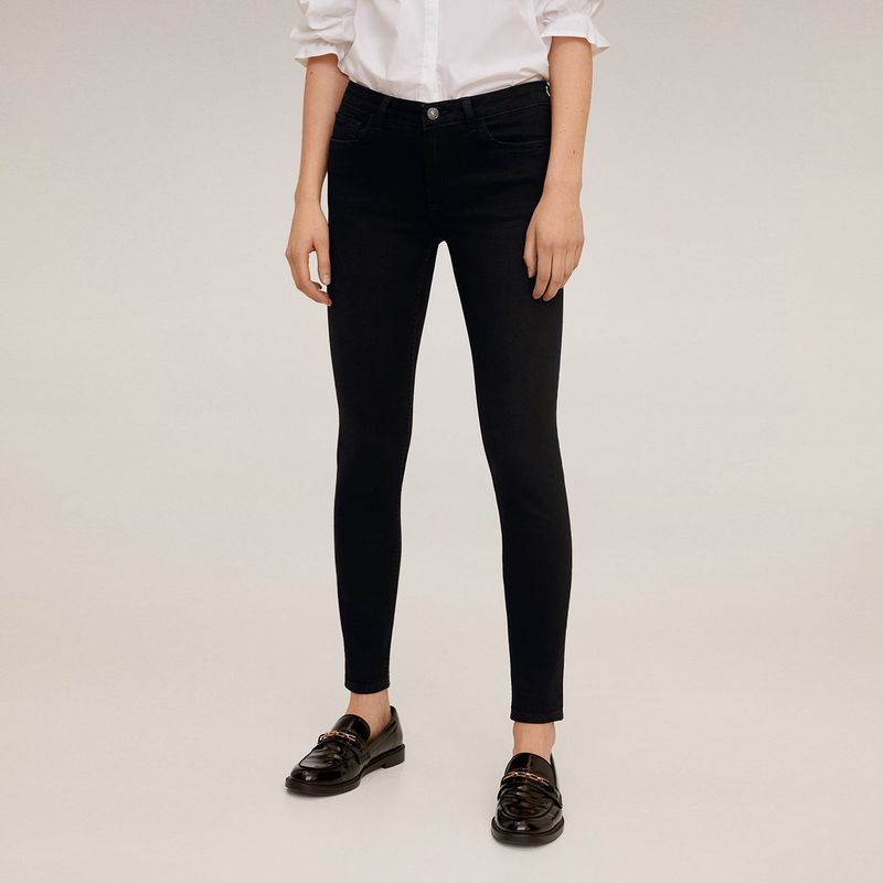 MANGO - Jean Algodón Mujer Skinny Medio MANGO