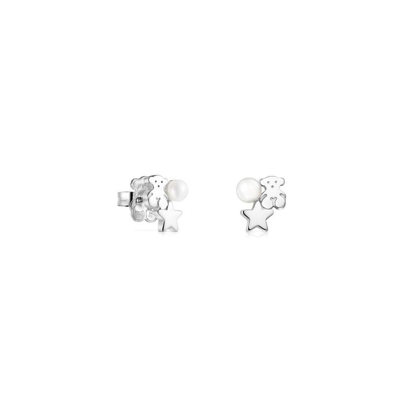 TOUS - Aretes  Tous Para Mujer Nocturne kaos Icon Plata 