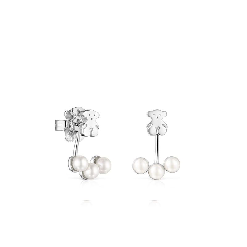 TOUS - Aretes  Tous Para Mujer Nocturne kaos Icon Plata 