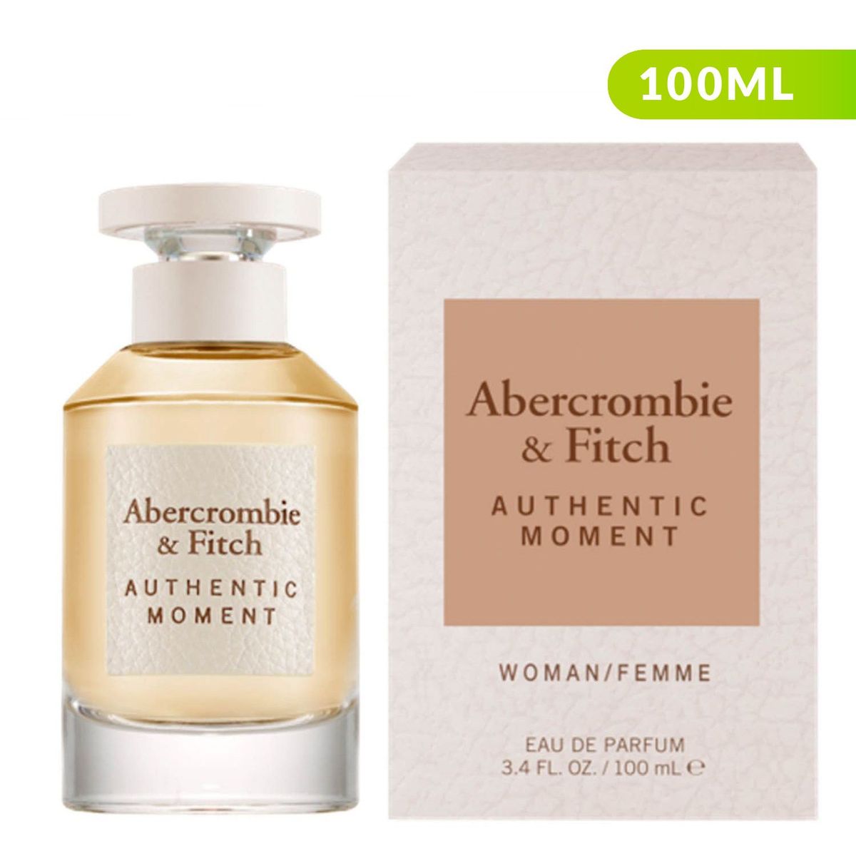 ABERCROMBIE & FITCH - Perfume Mujer Abercrombie Authentic Moment 100 ml Eau de parfum 