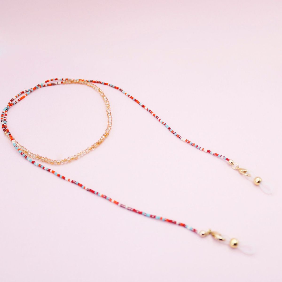 Trementina - Cordón Para Gafas Miyuki Rojo