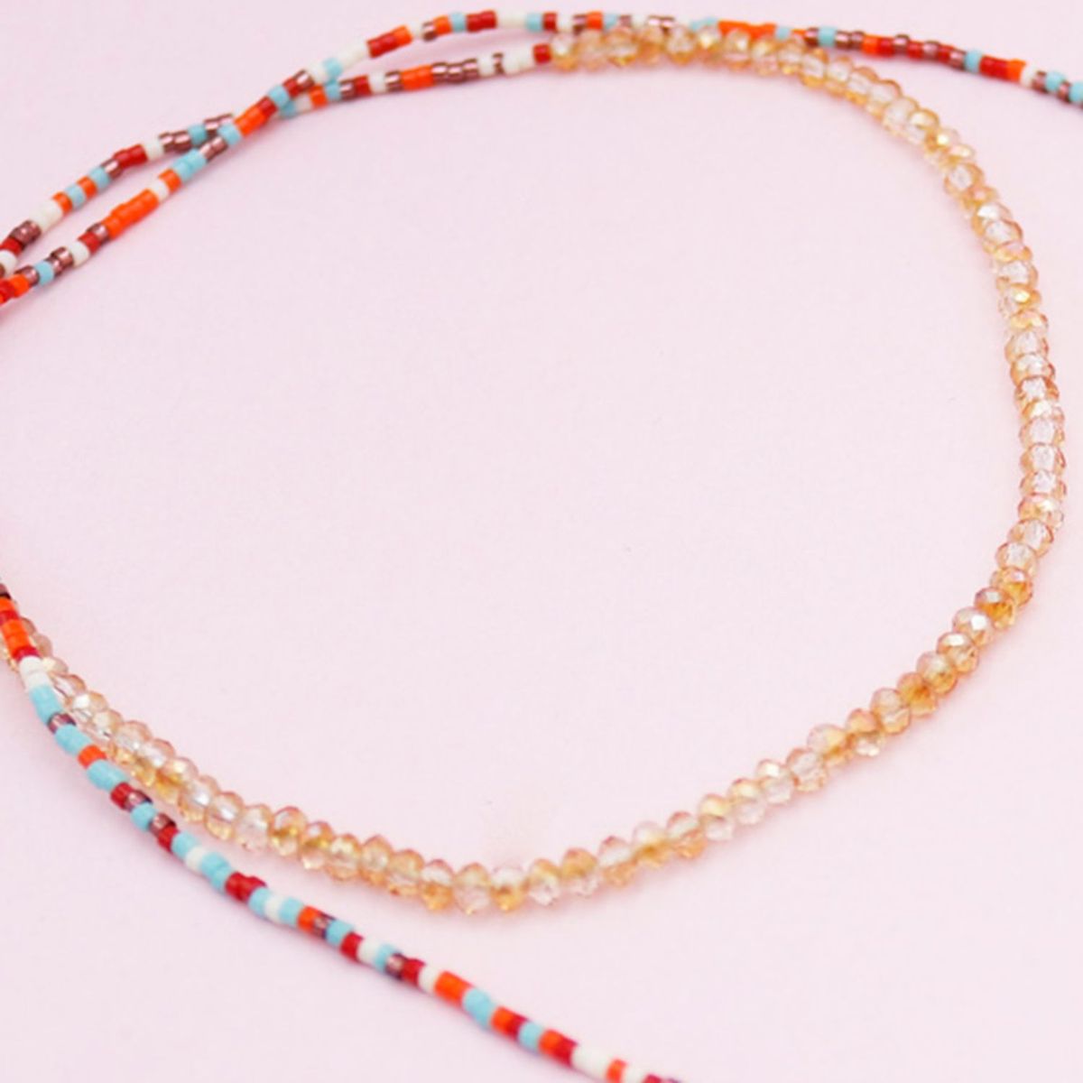 Trementina - Cordón Para Gafas Miyuki Rojo