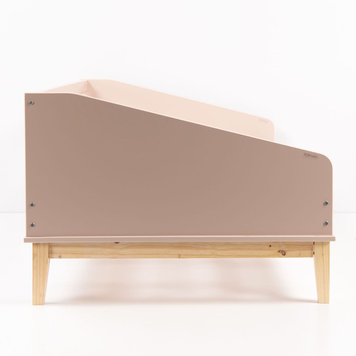 MICA KIDS - Cama Baja Nature Laqueada