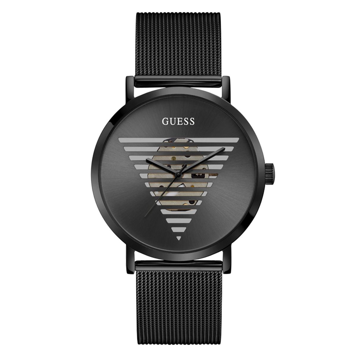 GUESS - Reloj Guess para Hombre Idol. Reloj análogo Negro Acero inoxidable