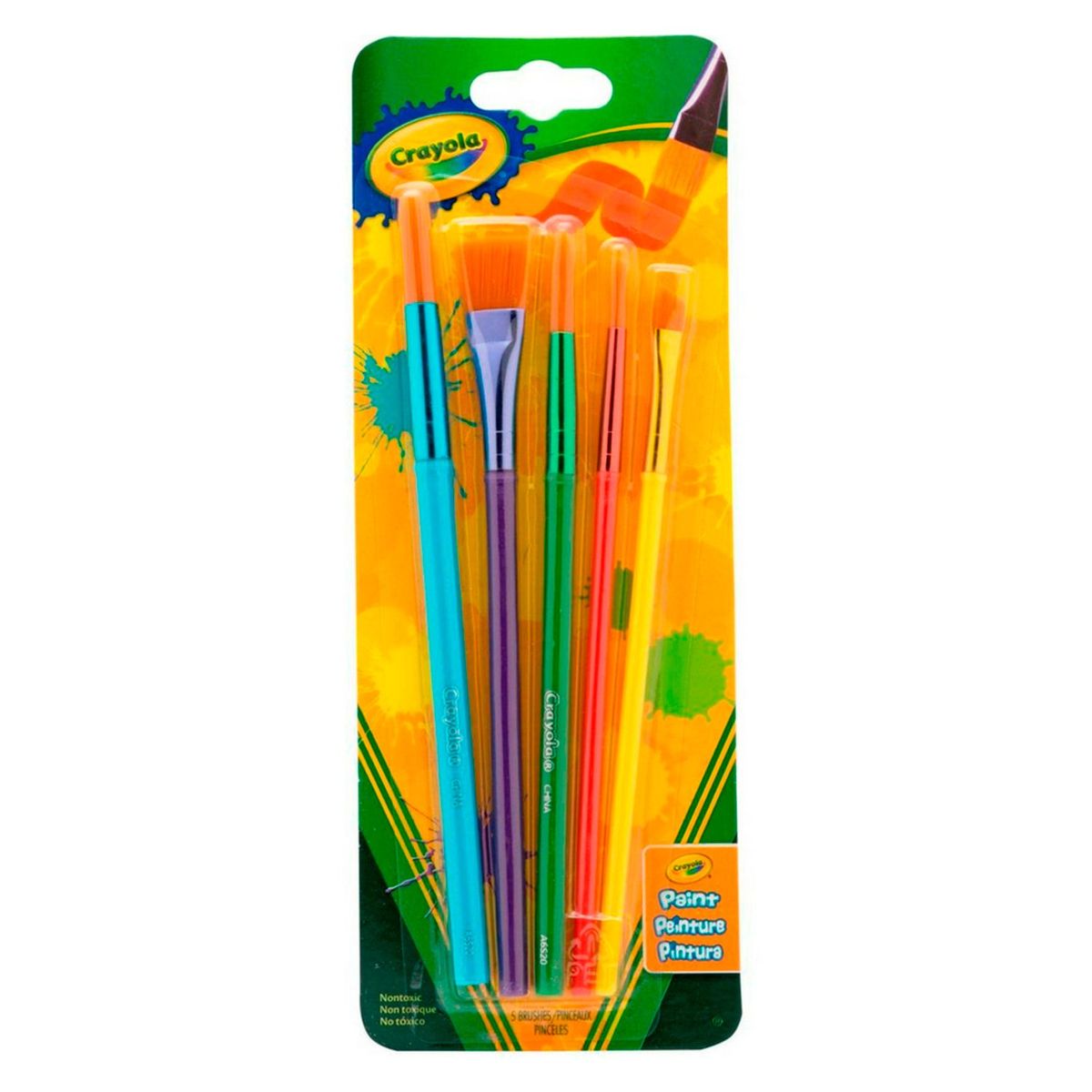 CRAYOLA - Set de Pinceles multiformas x5