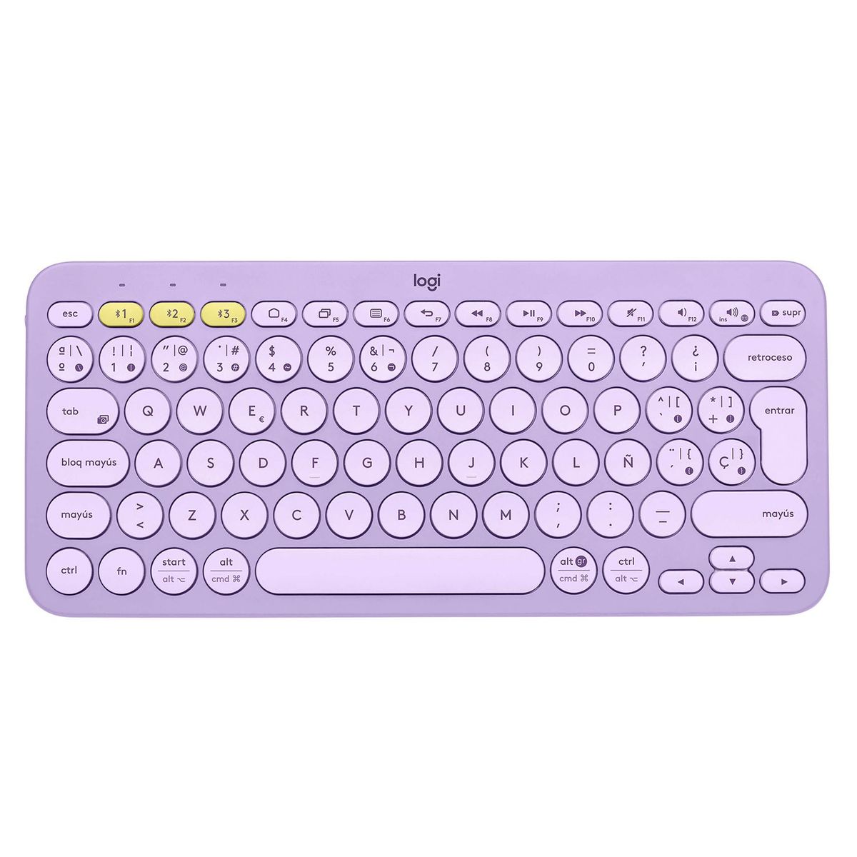 LOGITECH - Teclado Inalámbrico Bluetooth K380 Logitech, apto para computador, teléfonos o tablets. Conexión hasta en 3 dispositivos