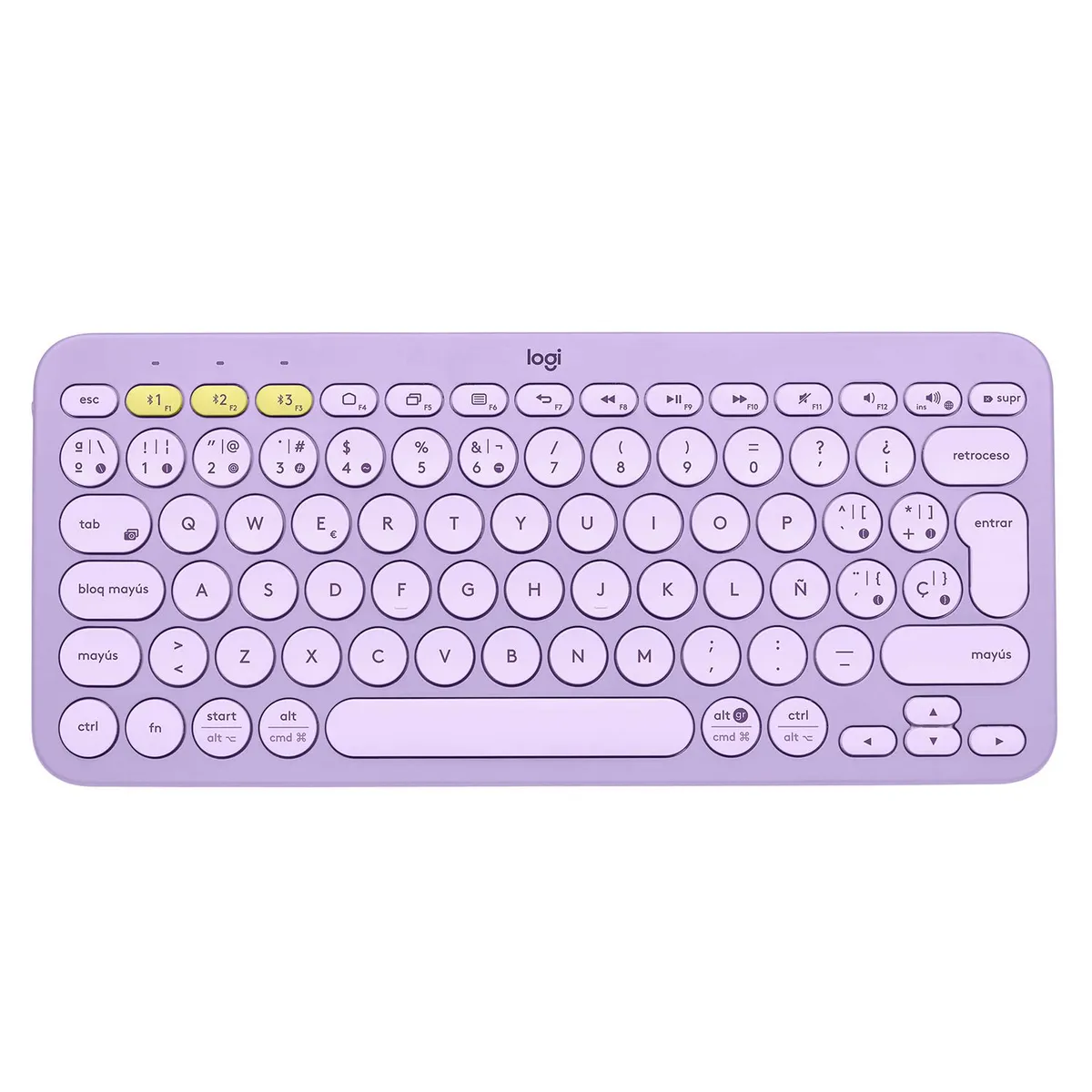 LOGITECH - Teclado Inalámbrico Bluetooth K380 Logitech, apto para computador, teléfonos o tablets. Conexión hasta en 3 dispositivos