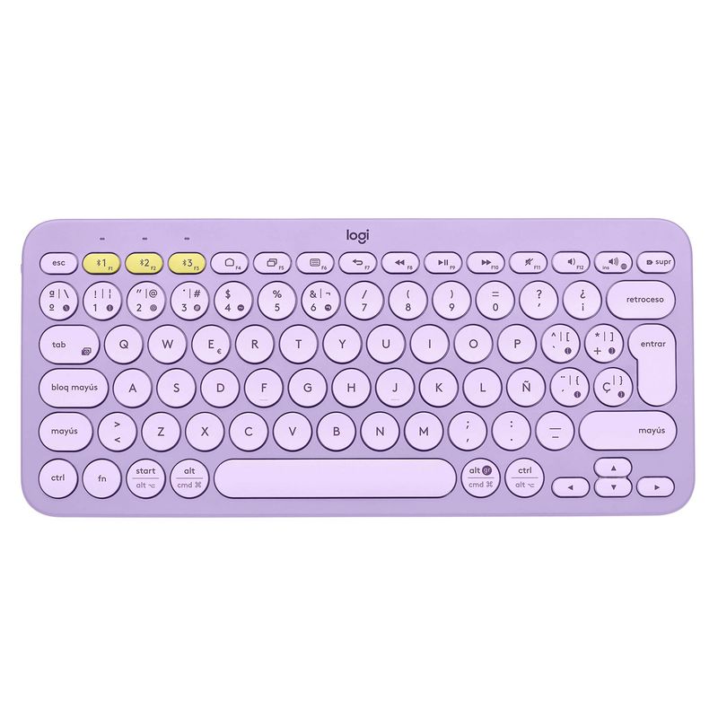 LOGITECH - Teclado Inalámbrico Bluetooth K380 Logitech, apto para computador, teléfonos o tablets. Conexión hasta en 3 dispositivos