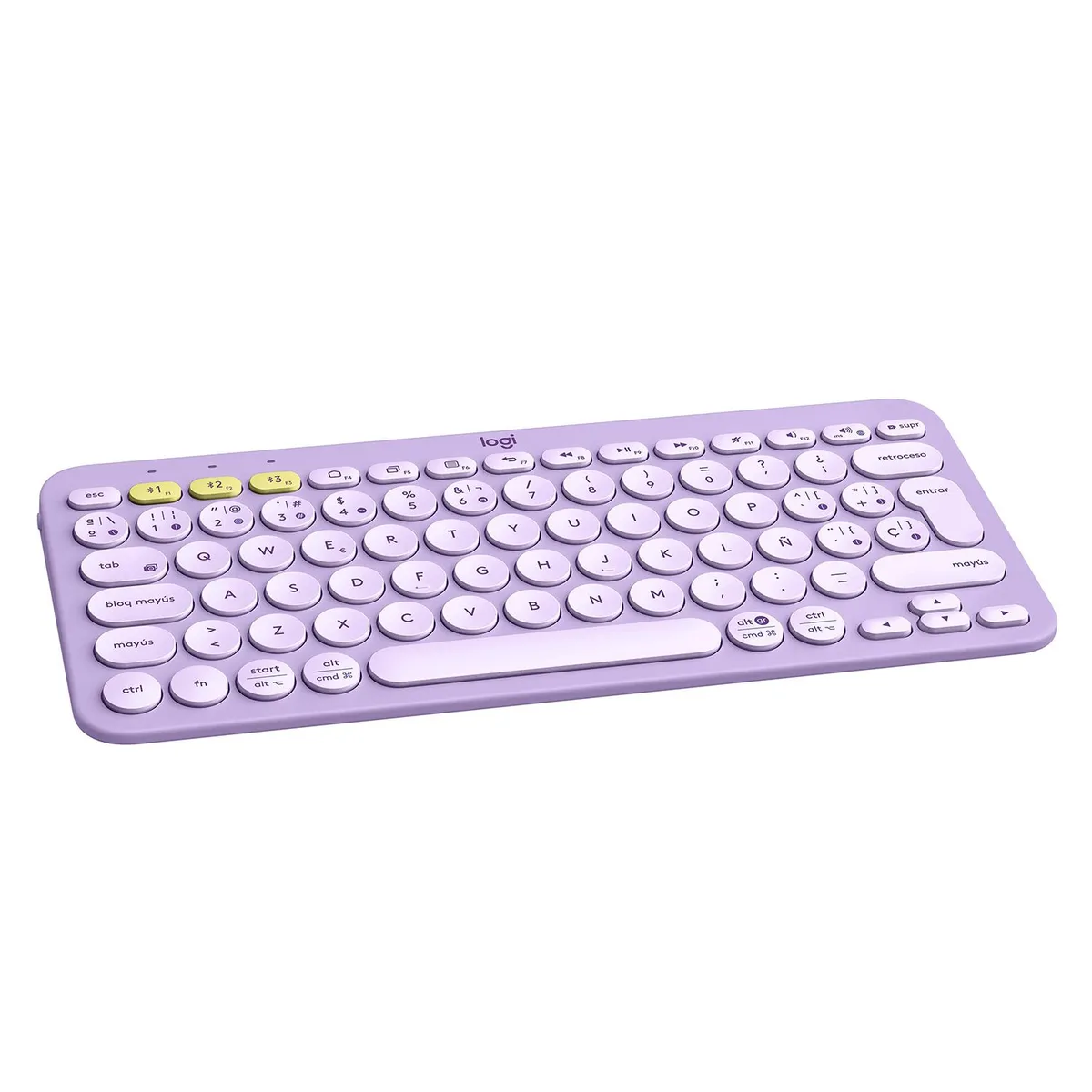 LOGITECH - Teclado Inalámbrico Bluetooth K380 Logitech, apto para computador, teléfonos o tablets. Conexión hasta en 3 dispositivos
