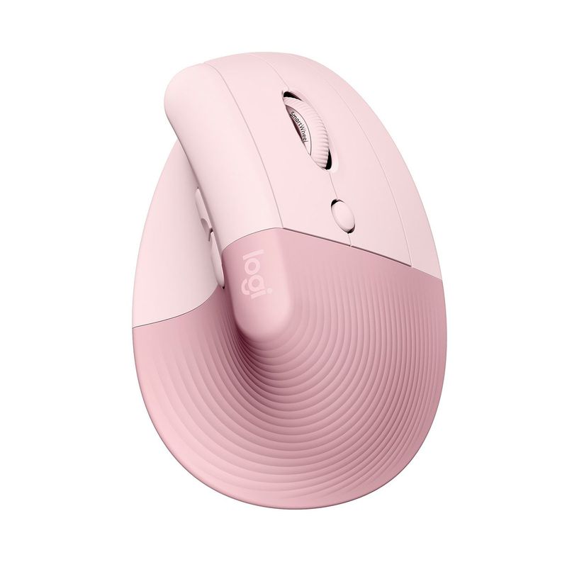 LOGITECH - Mouse Logitech Lift Vertical Bluetooth Inalámbrico | Mouse ergonómico | Multidispositivo, conexión a 3 dispositivos Compatible iOS, Windows, Chrome