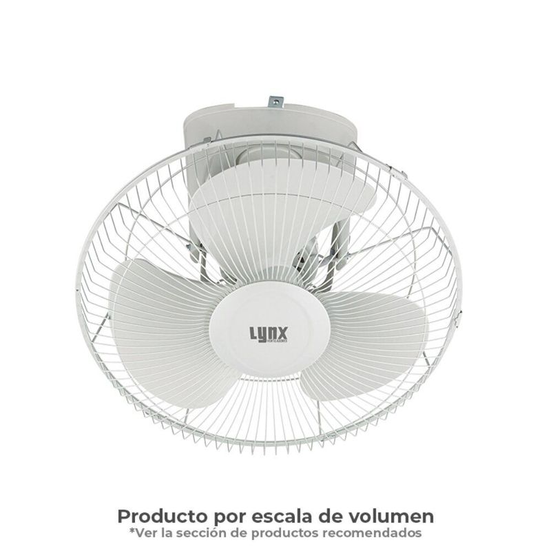 GENERICO - Ventilador de Techo Loco Lynx 16" 65W Bco